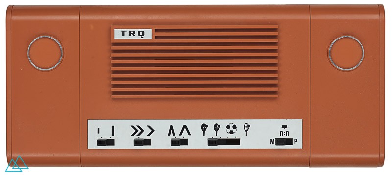 Top view dedicated video game console TRQ Tele Juego Color 4