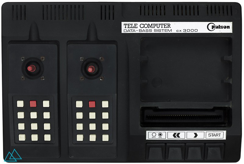 Top view Spain video game console Palson  CX-3000 Tele Computer Data Bass Sistem