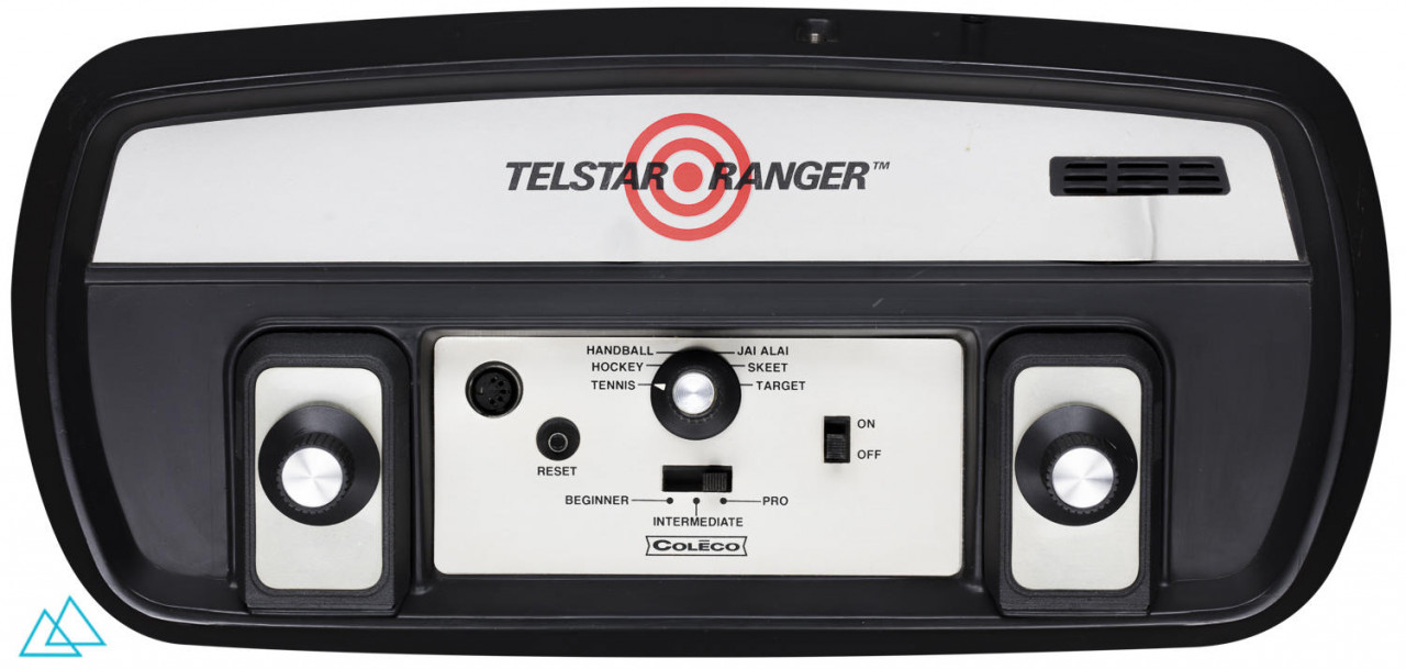 Top view of dedicated video game console Coleco Telstar Ranger