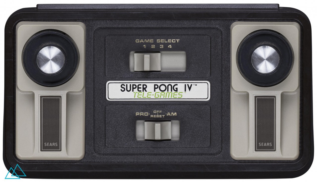 Dedicated video game console sears tele-games super pong iv