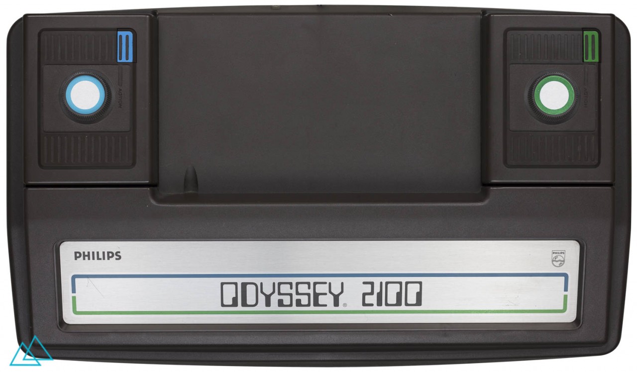 Top view dedicated video game console Philips Odyssey 2100