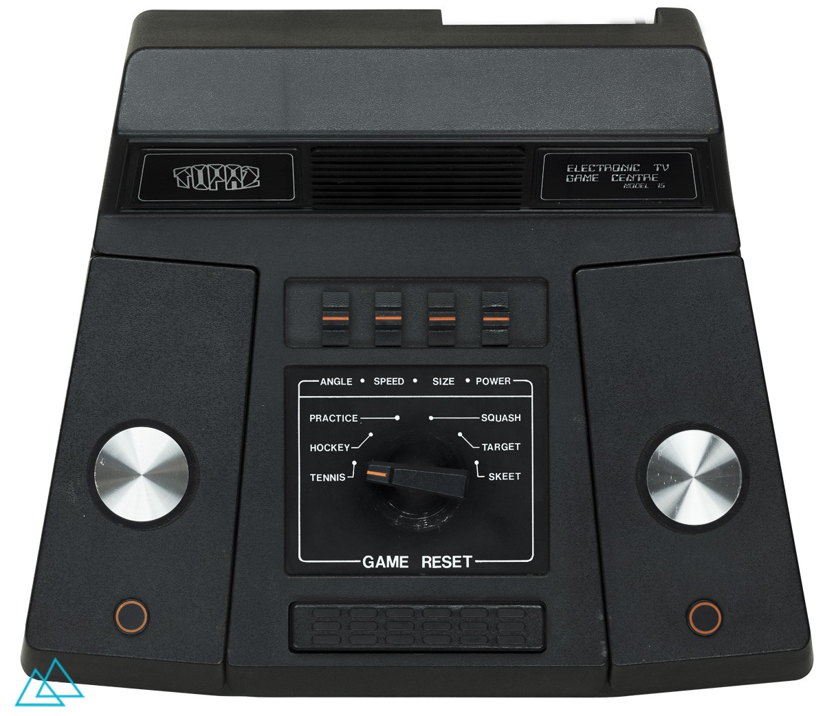 Top view Topaz Electronic TV Game Centre Model 15