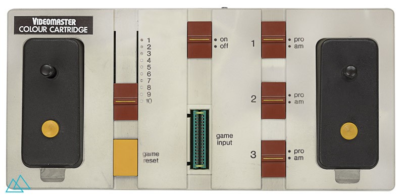 Image of Top view PC-50x video game console Videomaster Colour Cartridge