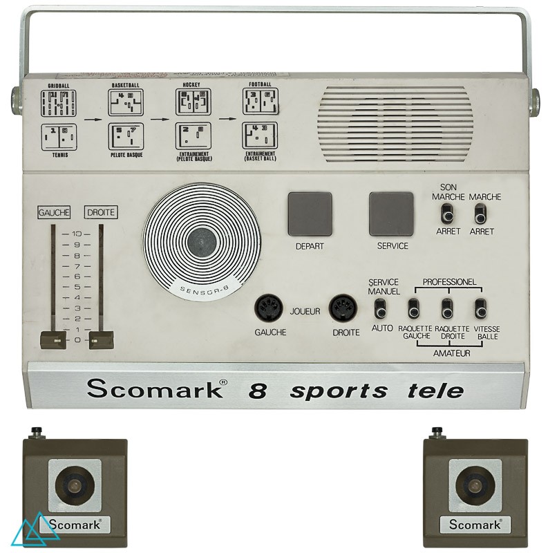 Dedicated video game console Scomark 8 Sports Tele